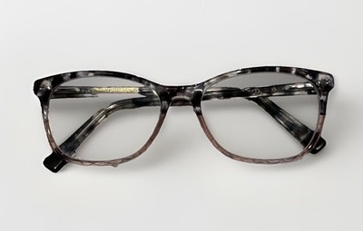 Christian Siriano Taylor Eyeglasses Women Pink Tortoise Rim Glasses *Frame Only*