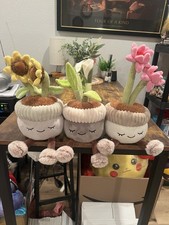 Greenhouse by Russ 12" Plush Plants 3-pack Flowers