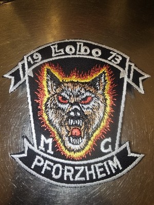 Lobo MC Pforzheim Patch,  Autorisierter Verkauf durch den Lobo MC