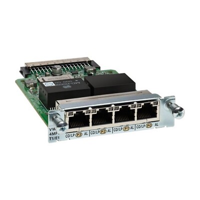 CISCO VWIC3-4MFT-T1/E1 4-PORT 3RD GEN MULTIFLEX TRUNK