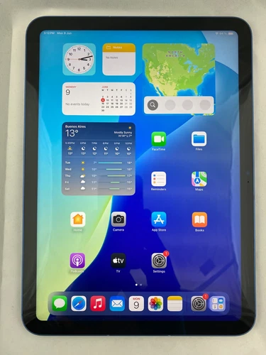 Apple iPad (10th Generation) A2777 64 GB, Wi-Fi + 5G, 10.9 in - Blue