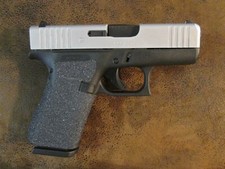 Gun Grip - Grip Wraps for the Glock 43X  48 - Laser-Cut-To-Fit Peel  Stick 