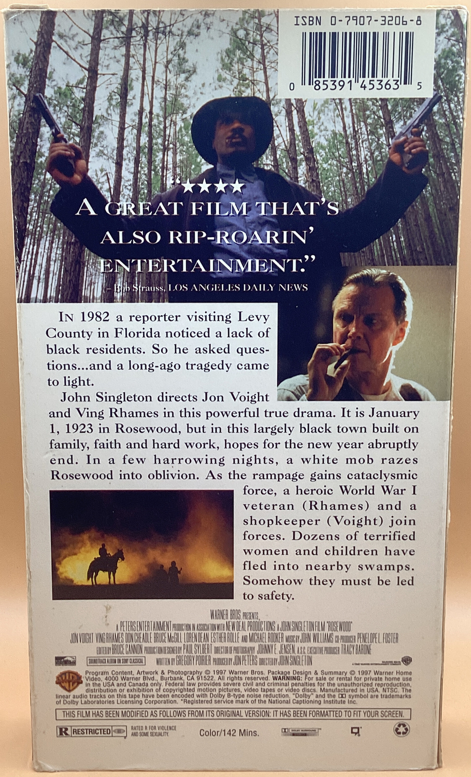 Rosewood VHS 1997 Ving Rhames **Buy 2 Get 1 Free** 85391453635 eBay