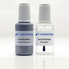 Paint Pen Set for VW LT5U / 3S STARLIGHT BLUE 20ml + Clear Coat 20ml