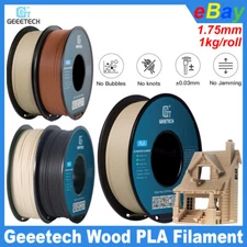 Geeetech Wood PLA Filament 1kg 1.75mm Smooth Printing PLA 3D Printer Filament