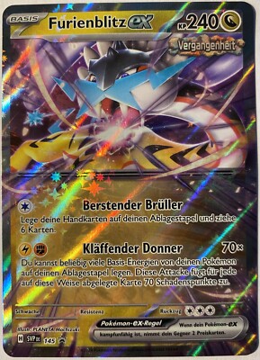 Pokemon Furienblitz EX Deutsch SVP DE 145 Promo Near Mint