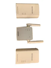 NETGEAR  PL1000100PAS 1000 Mbps Gigabit Port and NetGear AC750 EX3700 wifi ext.