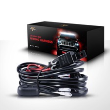 Auxbeam Led Hid Fog Spot Work Light Wiring Loom Harness Driving Switch Relay Kit Auxbeam Led Hid Fog Spot Work Light Wiring Loom Harness Driving Switch Relay Kit