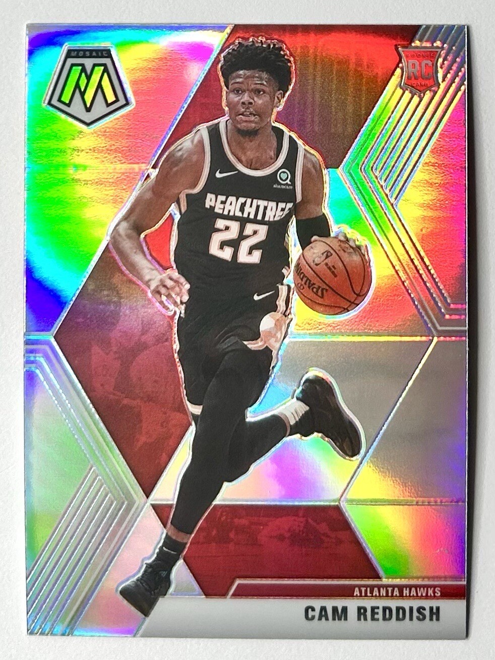 2019-20 Mosaic Cam Reddish Silver Prizm Refractor Rookie SP RC #241 Lakers NBA