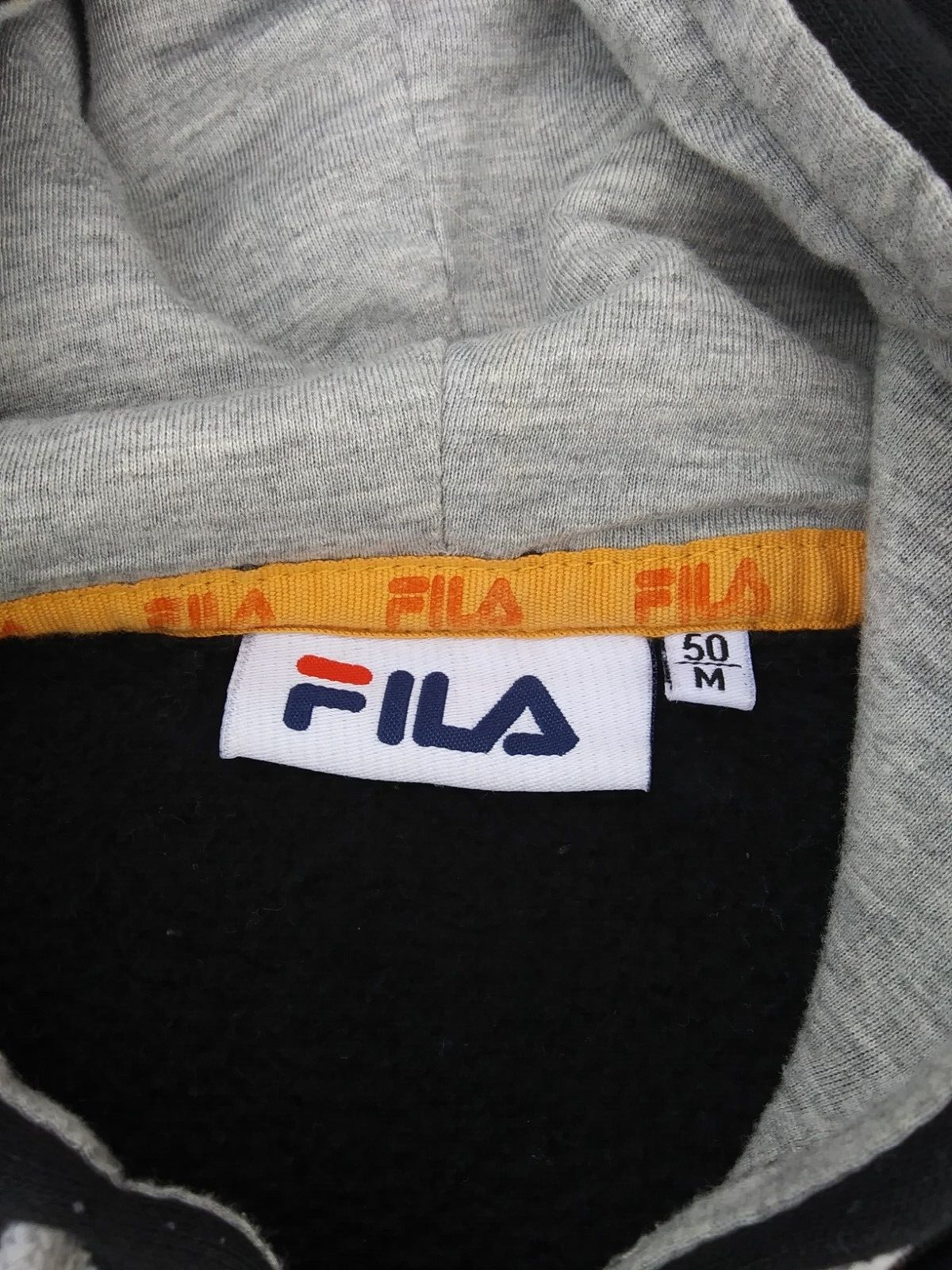 Fila Men's M Pull0ver HOODIE Logo Hood Nice Medium 50 275
