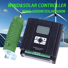 1600W Hybrid Charge Controller 1000W Wind Turbine 600W Solar 12V24V MPPT