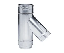 Metal-Fab 6x5x4 Swivel Wye Adapter MFG#6M5SY4 B-Vent Pipe Fitting LP/Natural Gas