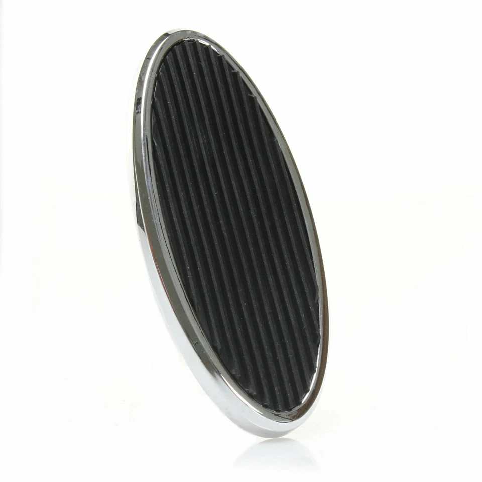 Pedal de Gas Ovalado Montaje Firewall, Pastilla de Freno y Embrague Ovalada Pequeña Cromada Billet Caliente Foto 4 de 4