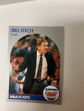 1990 NBA Hoops Coaches Bill Fitch New Jersey Nets