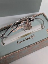 Disney Minnie Mouse "Love is Bowtiful" Charm Bracelet NEW