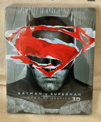 Batman V Superman 3D+2D Steelbook Extended Cut by Filmarena (Czech Release) NEU!