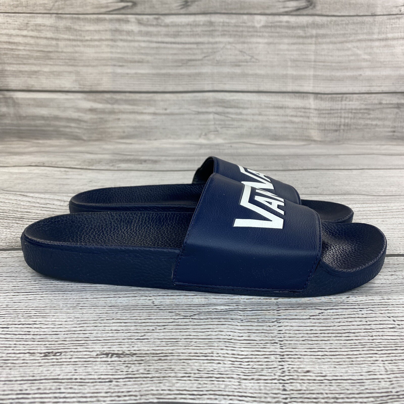 Vans La Costa Slides Men Size 13 Slip On Open Toe Synthetic Sandals 500383 BLUE thumbnail 2