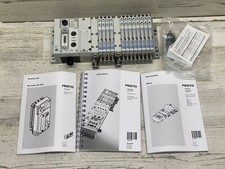 Festo CPX / MPA-S - CPX-FB37, VMPA-FB-EPL-E, (12)  VMPA1-FB-EMS-8 New