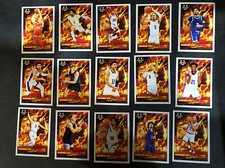 2021-22 Bowman University HEAT CHECK Complete Insert Set 15 Cards - Sharpe Braun