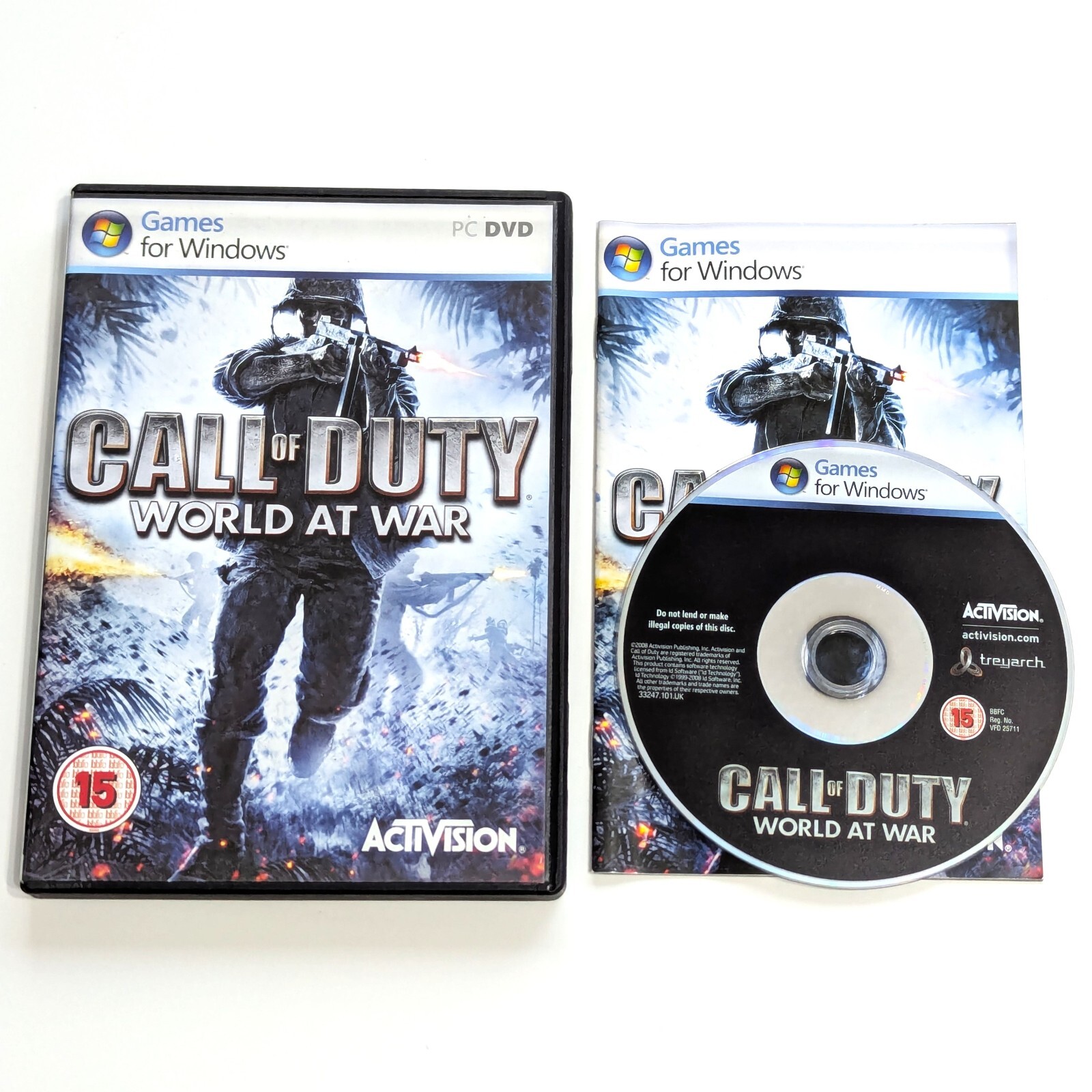 Call of Duty: World at War - PC DVD-ROM - RARE