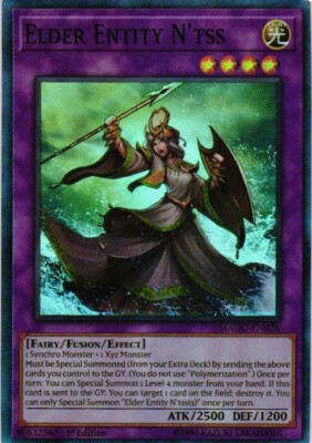 ELDER ENTITY N'TSS HOLO YuGiOh YU GI OH Custom Anime Collectible Card