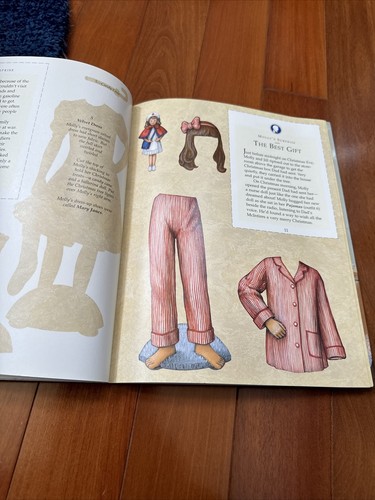 Nuovi set di bambole di carta bambola americana Molly sigillate libri non tagliati - Foto 12 di 23