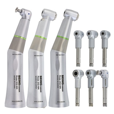 BEING Dental 4:1 Contra Angle Handpiece Low Speed KaVo INTRA LUX Heads 202CAR4