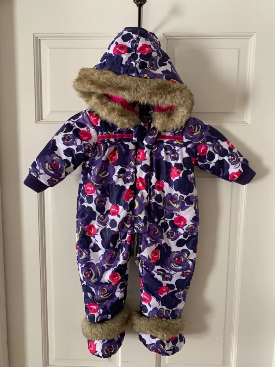 juicy couture baby snowsuit Original Hooded Baby Girls 3 6