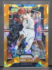 2019-20 Panini Prizm Torrey Craig Orange Cracked Ice Prizm Parallel Card #87