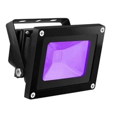 UV Black Light LED Floodlight 10W 20W 30W High Power Ultra Violet Detection lamp