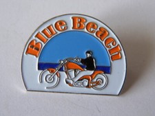 HARLEY-DAVIDSON PINS BADGE COLLECTOR BLUE BEACH 