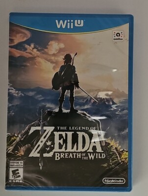 The Legend of Zelda: Breath of the Wild (Wii U, 2017) AUTHENTIC 