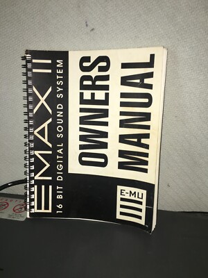 Emu Systems Inc Emax II Turbo Rack 10 Bit Digital Sound System +