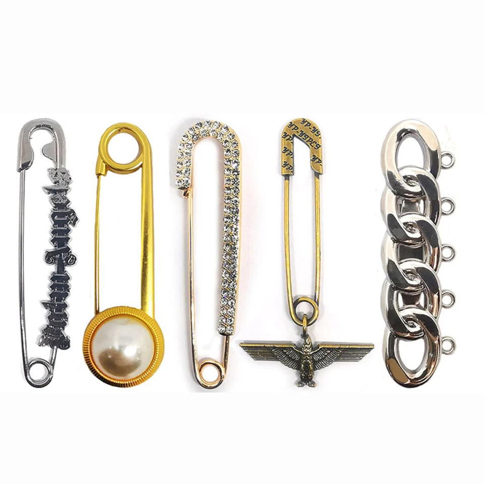 Extra Große Metall-Sicherheitsnadeln Stecknadel Für Schals Röcke Kleidungsstücke - Bild 2 von 4