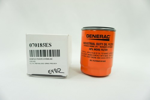 Generac 070185ES OEM Oil Filter Air-Cooled Generac 2008+ XP XG Ultra Source - Picture 1 of 3