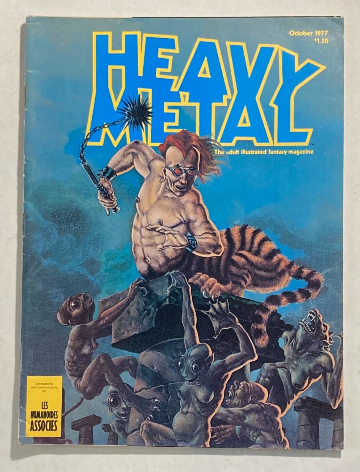 Heavy Metal #7 Oct 1977 Nicollet, Richard Corben /Den, Moebius, Bernie Wrightson