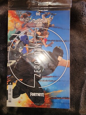 Batman Fortnite Zero Point #4 9.4 NM Sealed W/Code Janin Cover First Apps Issue