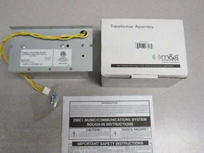 M&S SYSTEMS TE2 Transformer 24v TE2D for M&S DMC1CD, DMCBT, DMC1MP3