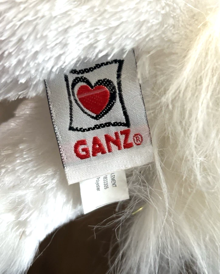 Ganz Lil Kinz 9” Unicorn White Sparkle Plush Stuffed Animal Toy No Code - Image 2 of 4