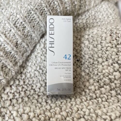 Shiseido Ubran Environment Oil Free UV Protector SPF 42 7ml 0.23oz Travel Mini