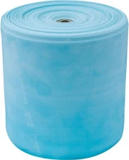 BODY SPORT BULK EXERCISE BAND, 50 YD ROLL, HEAVY RESISTANCE, LIGHT BLUE SEPT EXP