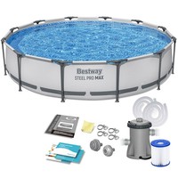 6942138981865 Basen Ogrodowy StelażOwy 366 X 76 Cm 9W1 Bestway 56416 Bestway