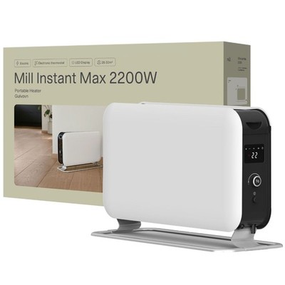 Mill Instant MAX Tragbar Heizkörper 2200W 30qm Heizung Elektroheizung Heizgerät