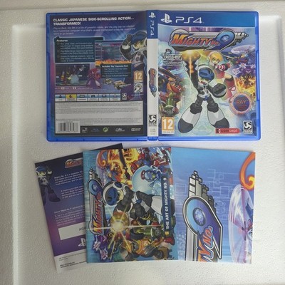 Mighty No. 9 Playstation 4 Videospiele komplett mit Artbook & Poster PAL PS4