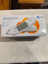 AT&T 210 Corded TRIMLINE Phone with 13-Number Memory - OPEN BOX!!!