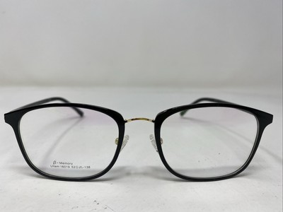 Beta Memory Ultem 16019 C1 52-20-138 Black Full Rim Eyeglasses Frame IM56