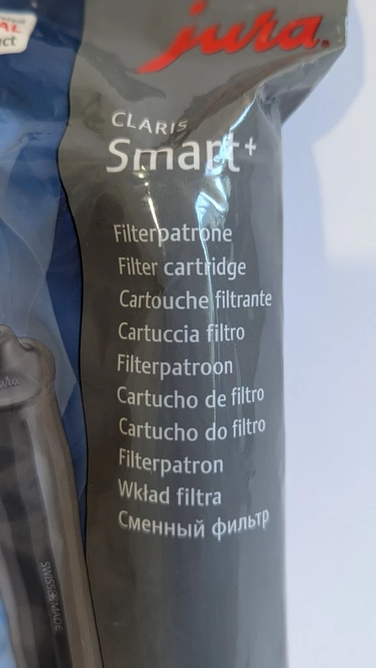 JURA CLARIS Smart+ Water Filters 2 Pack Coffee Machine Replacement Cartridges - Image 3 of 4