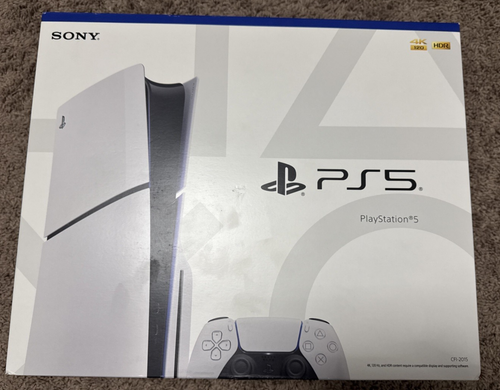 Sony PlayStation 5 Slim - Disc Edition PS5 1TB White Console Gaming System NEW