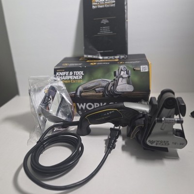Work Sharp WSKTS-KO Ken Onion Electric Knife & Tool Sharpener 120V 12in Belt