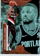 2021-22 PANINI ILLUSIONS #30 DAMIAN LILLARD PORTLAND TRAIL BLAZERS BASKETBALL